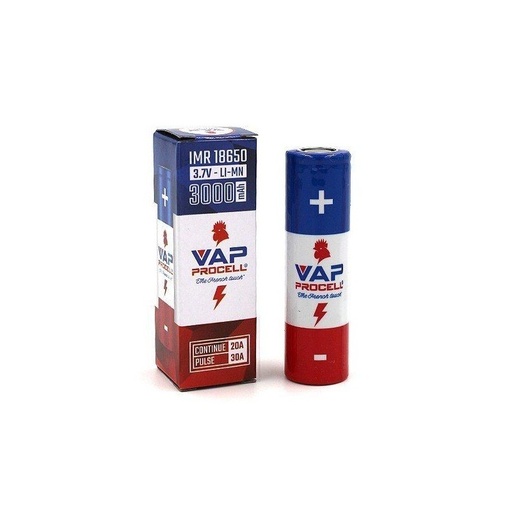[3700974801043] Accu IMR 18650 Power 3000mAh Vap Procell