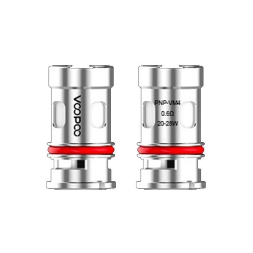 [6941291502405] Coil - PnP VM4 (0.6ohm) - Voopoo (pack de 5)